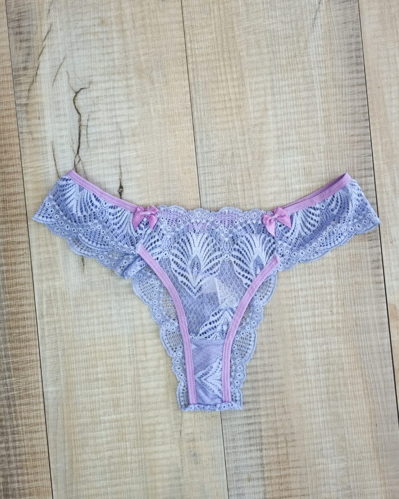 CALCINHA DE RENDA FIO DUPLO Rosadore Moda Intima