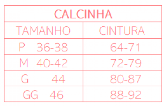 CALCINHA DE MICROFIBRA COM PALA DUPLA NAS LATERAIS